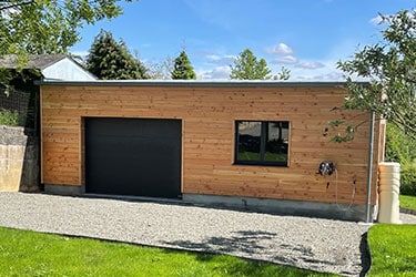 Création d'un garage à Quimperlé