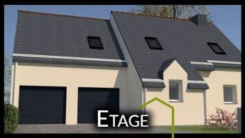 Extension garage avec étage